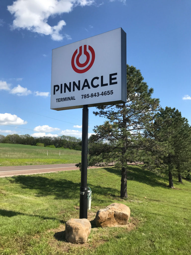Pinnacle Pole Signs