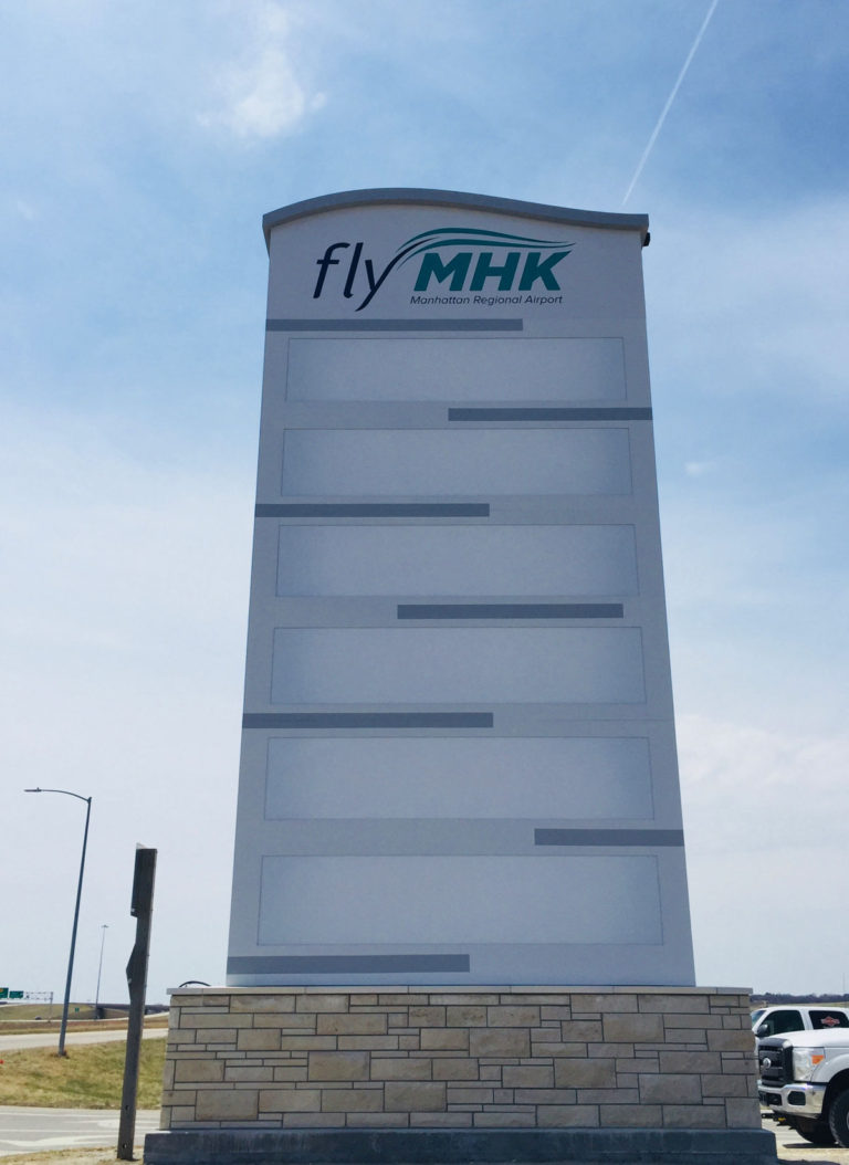 Fly MHK Pole Signs
